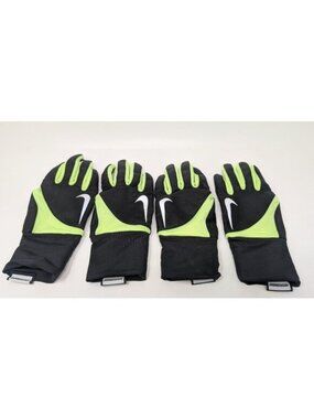 Nike running gloves size small TWO PAIRS